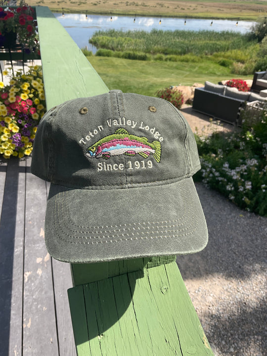 Teton Valley lodge Dad hat