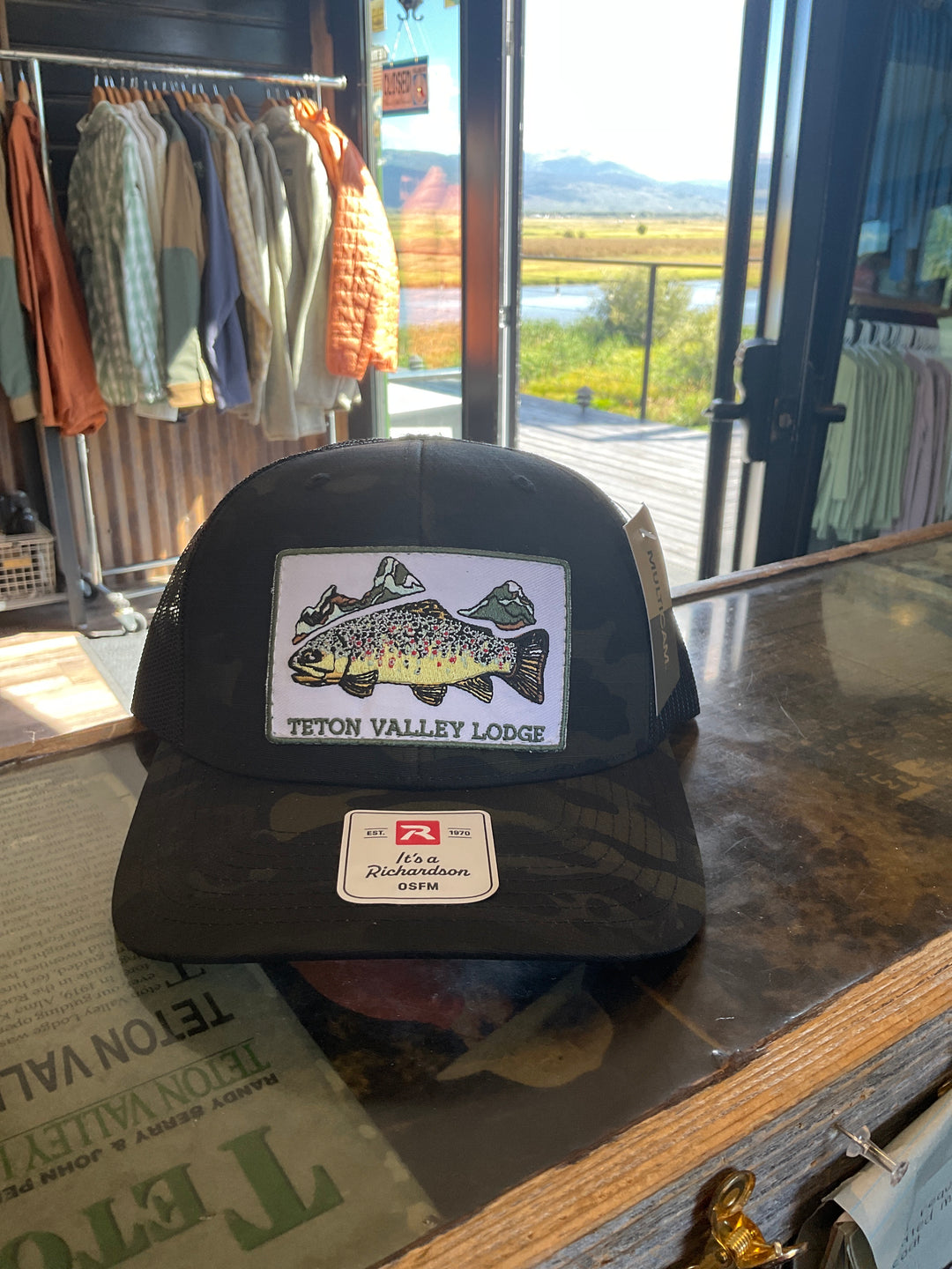 Teton Valley Lodge Patch Hat