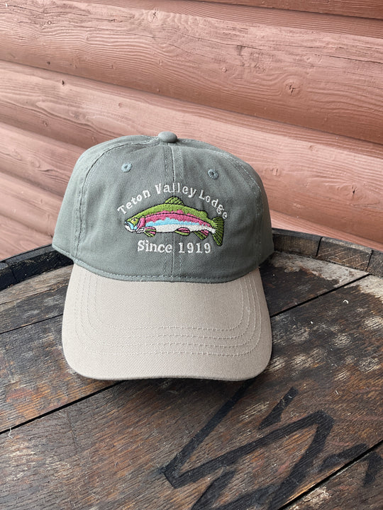Teton Valley lodge Dad hat