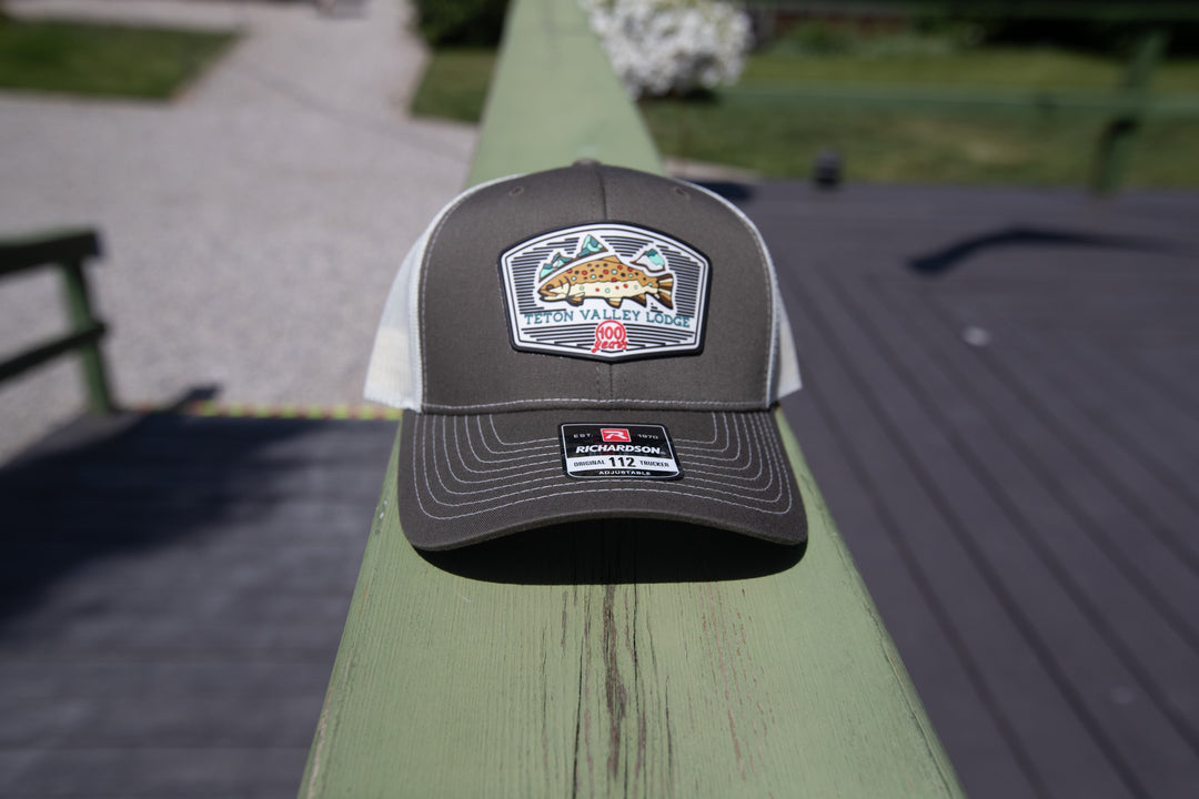 Teton Valley Lodge Leather Patch Hat